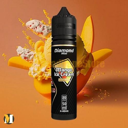 سالت بستنی انبه دیاموند میست <br><span>Diamond Mist Mango Ice Cream Salt Nic 50ml</span>